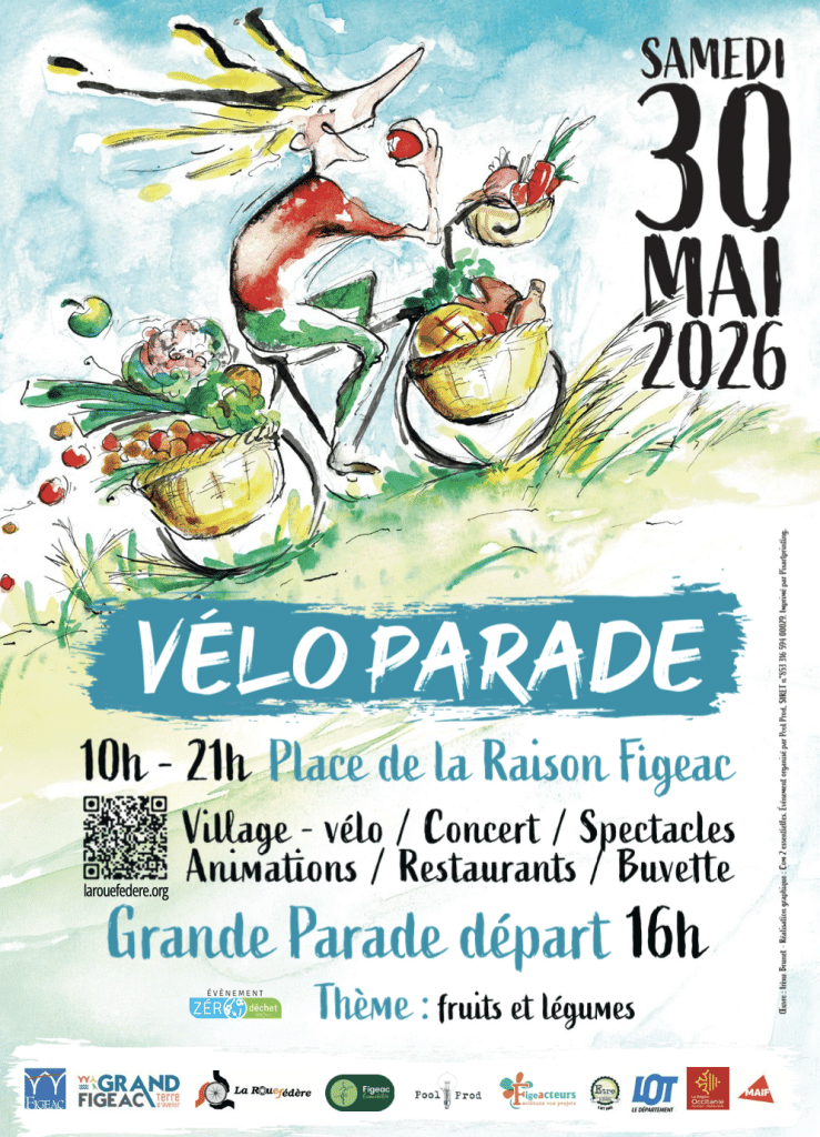 En selle ! La Vélo Parade revient à Figeac le 30 mai