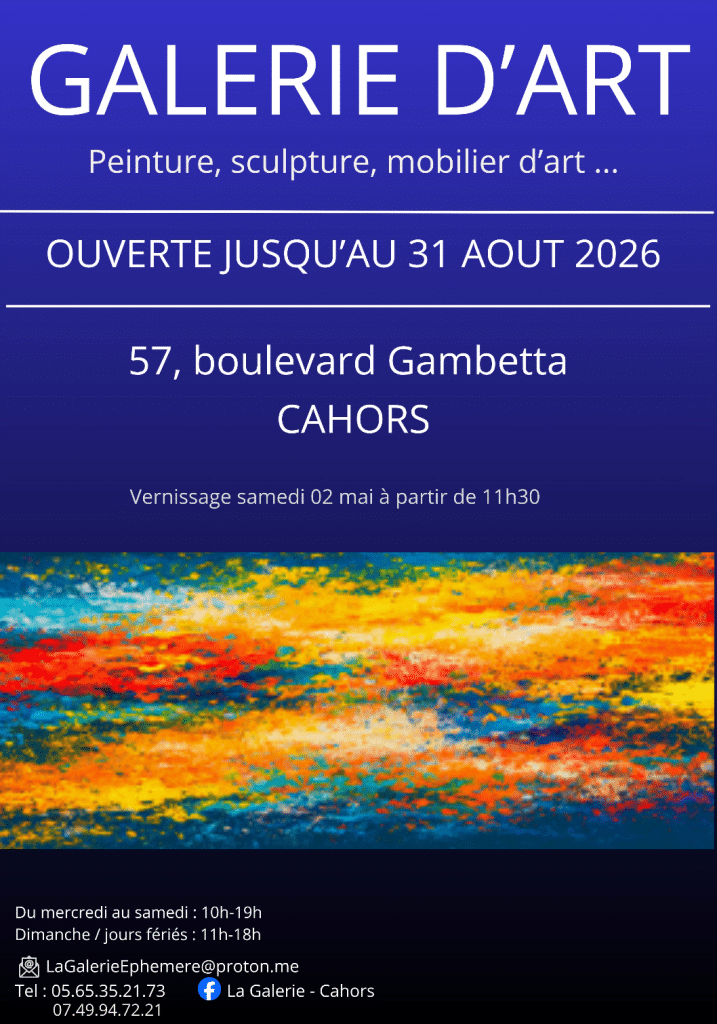 L'ART S'INVITE BOULEVARD GAMBETTA À CAHORS !