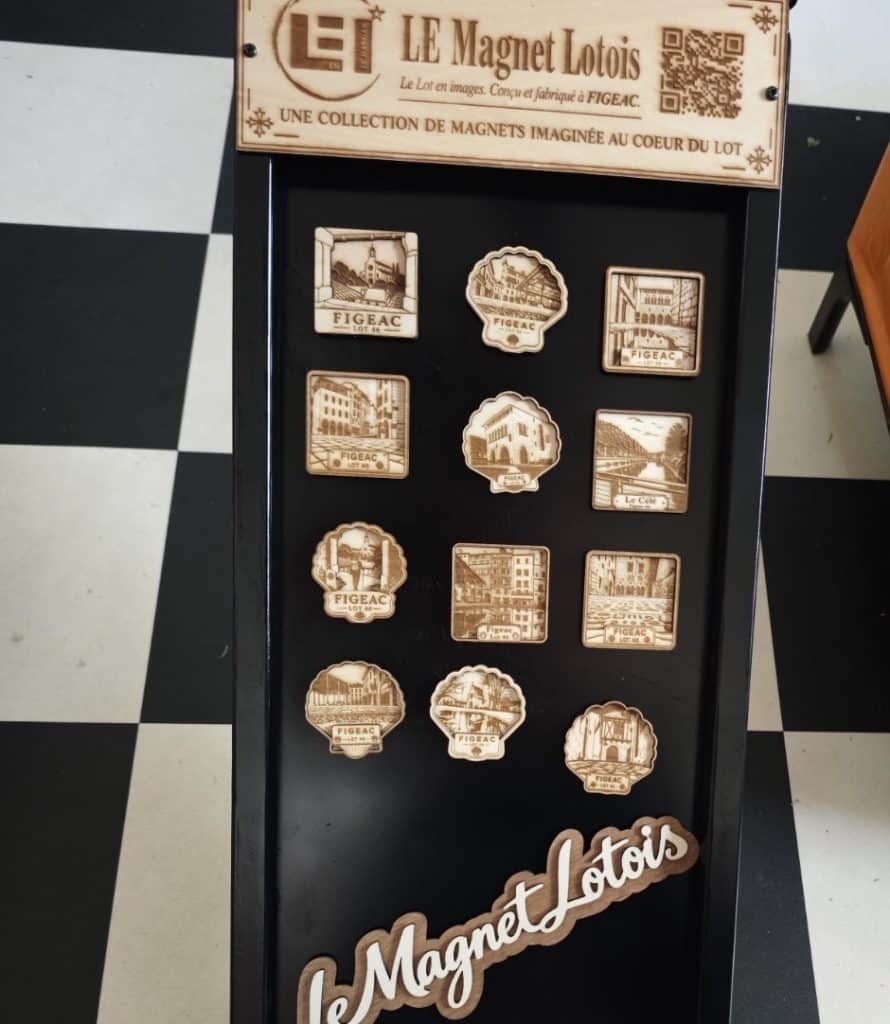 LE Magnet Lotois : Quand le souvenir devient une véritable création locale !